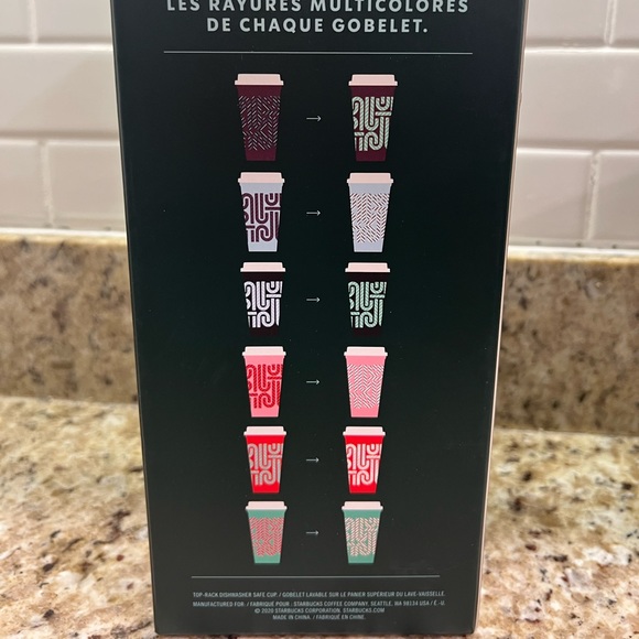 Starbucks Dining Starbucks Reusable Color Changing Hot Cup Set 6pk Poshmark